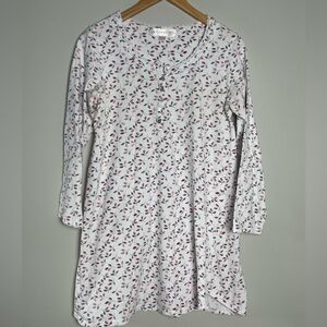 Eileen West | Cotton Floral Nightgown Ruffle Feminine Cottagecore